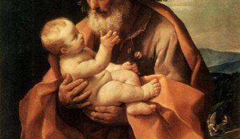 Saint Joseph with Infant Jesus - Guido Reni